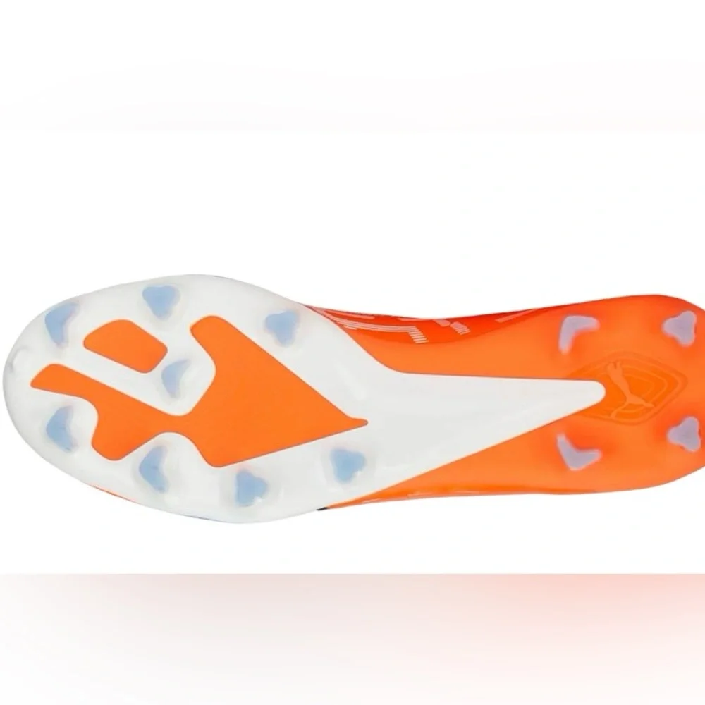 Puma Ultra Pro FG Mens 10 Orange Soccer Cleats Performance Speed Boots BNIB - Picture 3 of 7